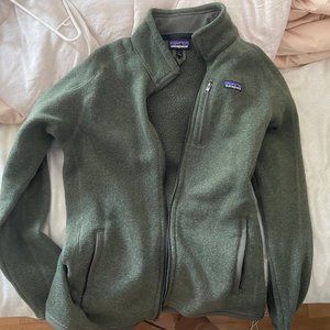 Patagonia Men's Better Sweater Full Zip - Large  - Industrial Green